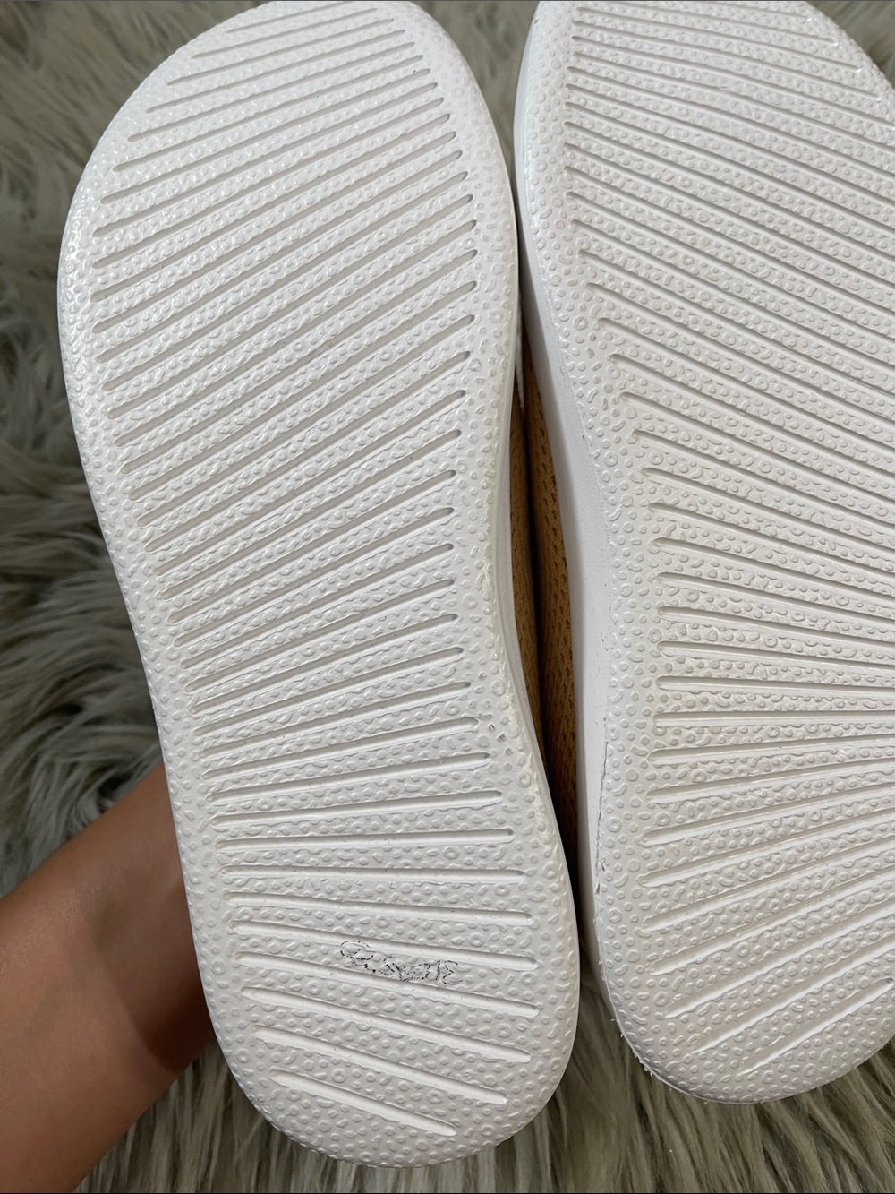 allbirds Peach Knit Lace-Up Sneakers in Soft Peach - Picture 5 of 7